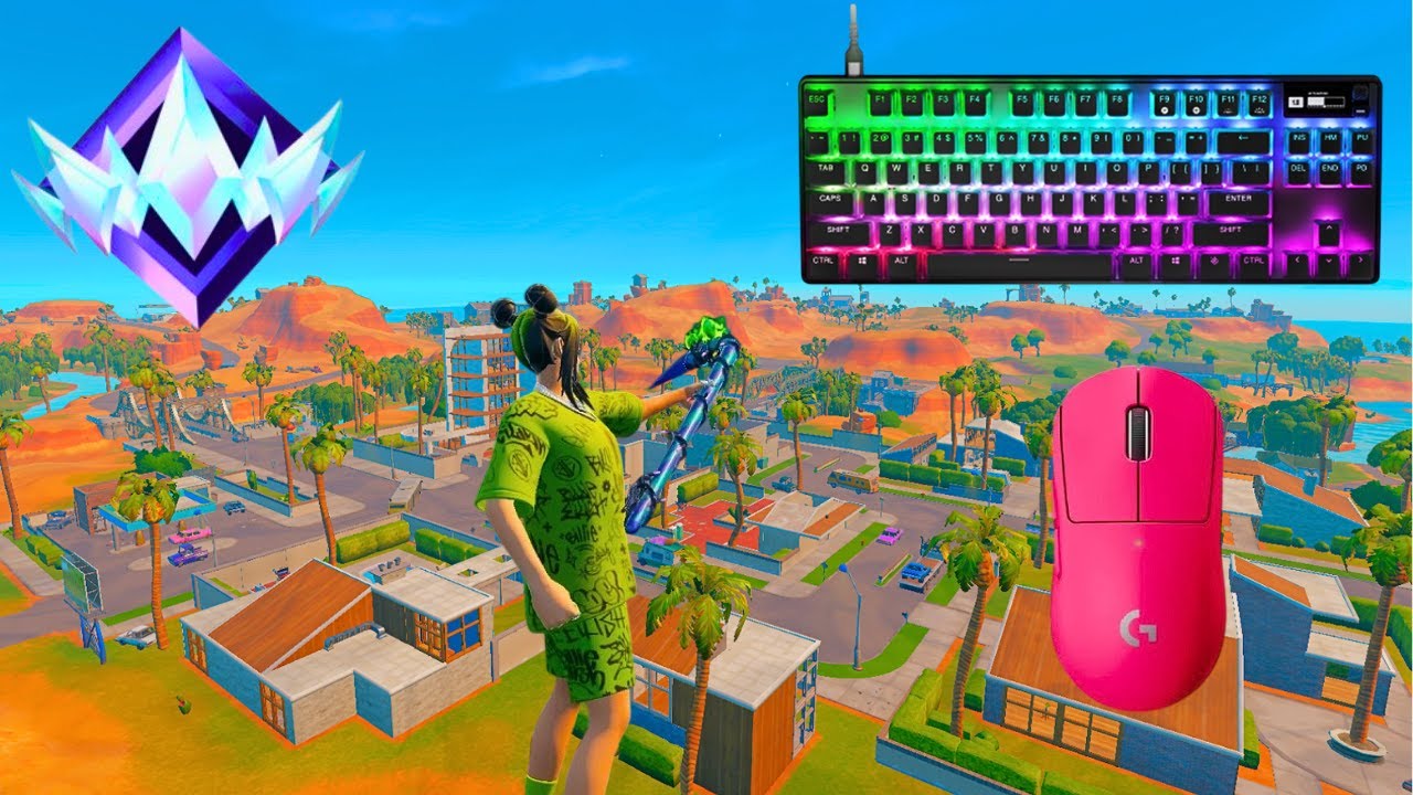 Fortnite Unreal Ranked Reload | Keyboard & Mouse Gameplay | 240 FPS  | 4K