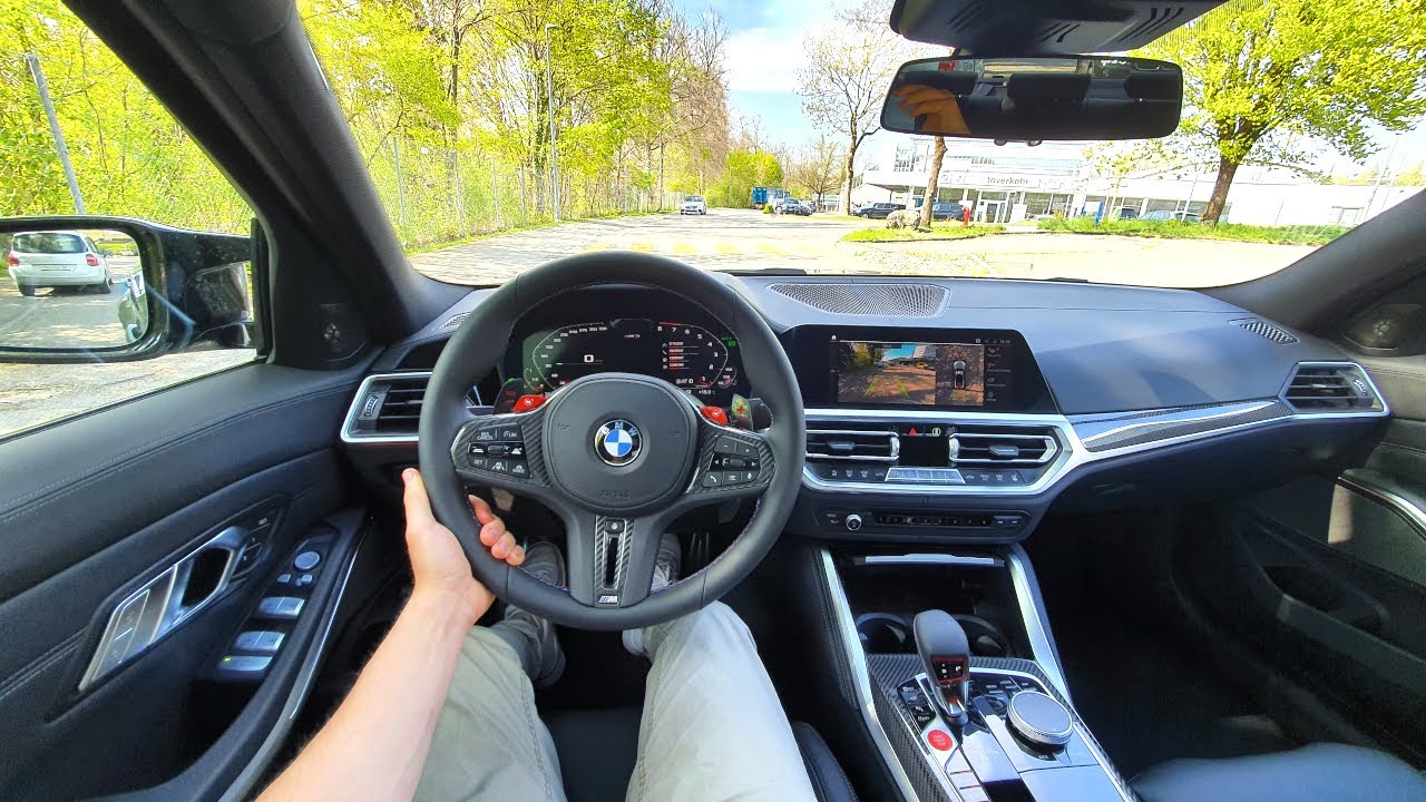 New BMW 3 Series M3 Competition xDrive 2022 Test Drive POV | 4K