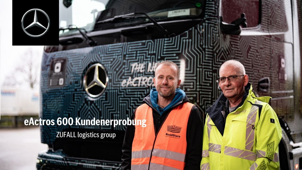 eActros600 Testfahrt - ZUFALL x Daimler Trucks