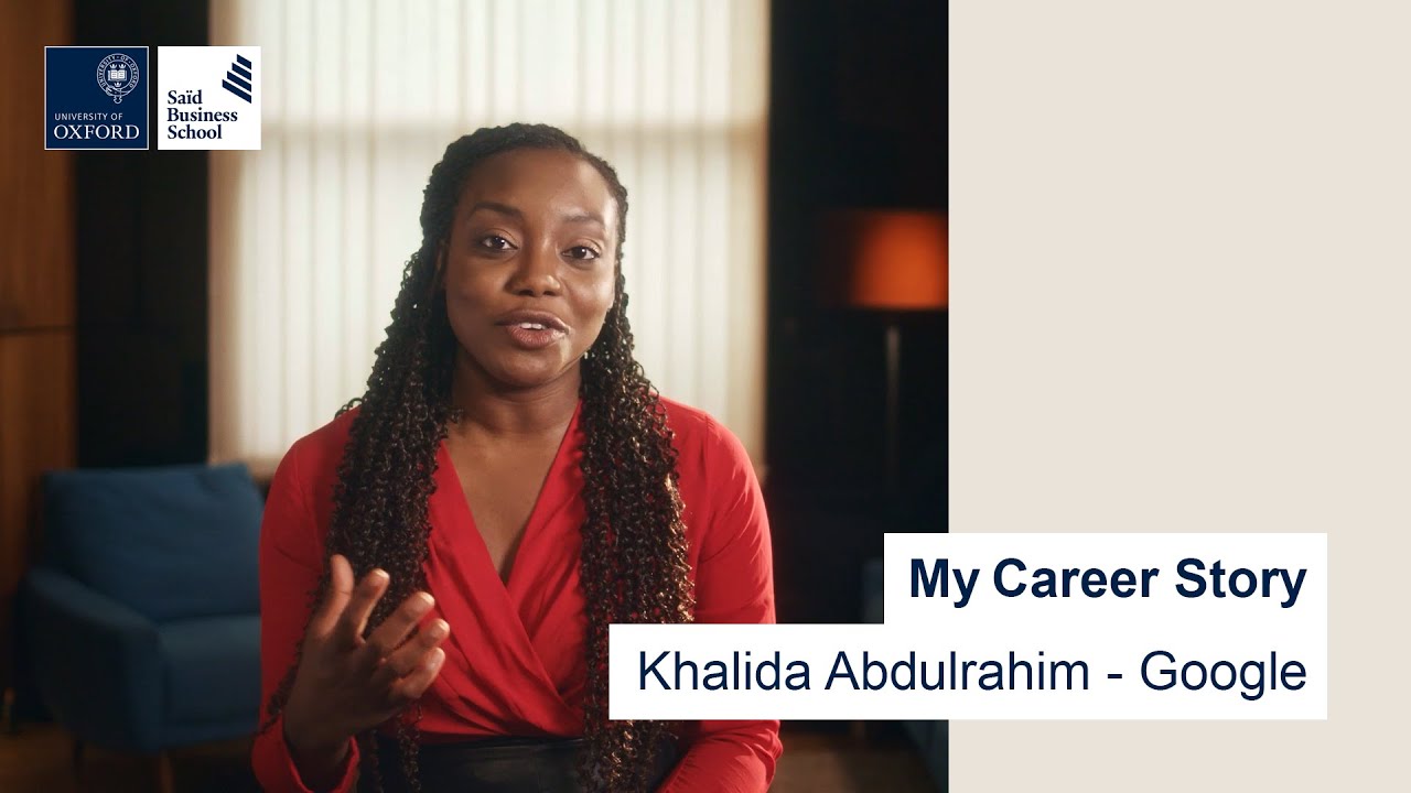 My Career Story - Khalida Abdulrahim (Google)