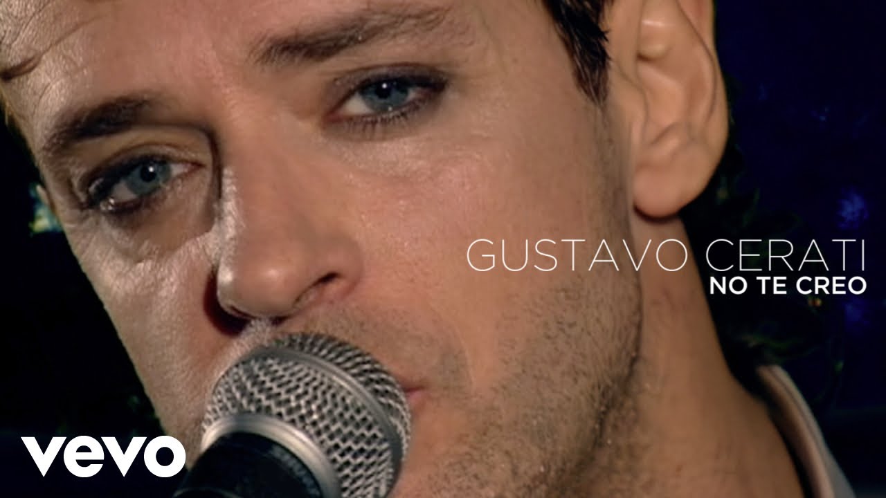Gustavo Cerati - No Te Creo (Official Video)
