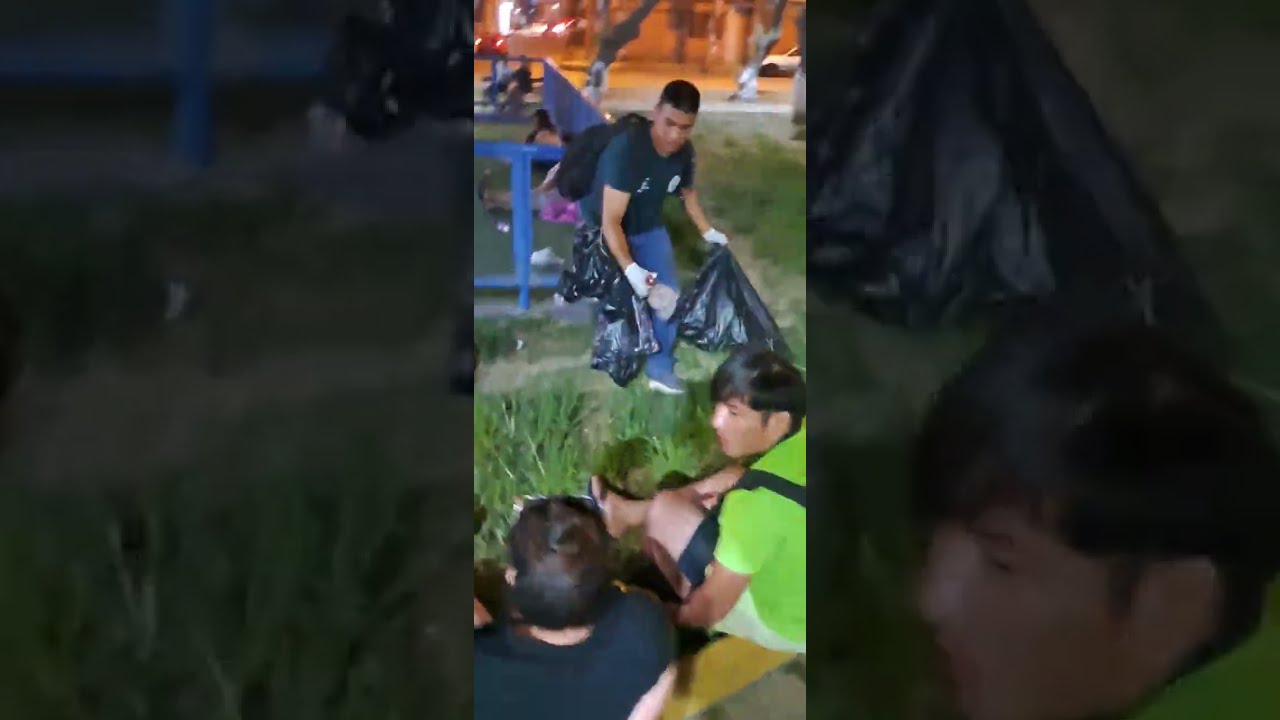 LIMPIEZA GENERAL EN PARQUE 1RA DE HUANCA - EL AGUSTINO