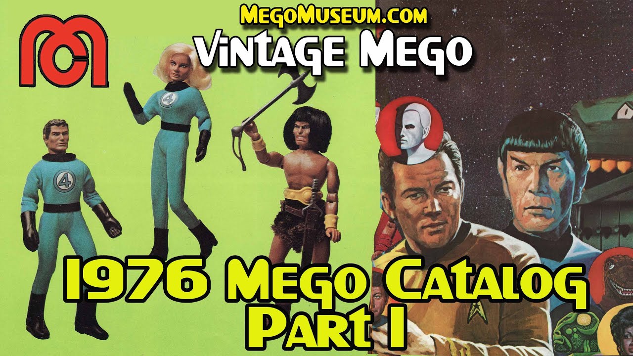 Винтажный Mego: Каталог 1976 года - Часть 1 - Звёздный путь - Супергерои