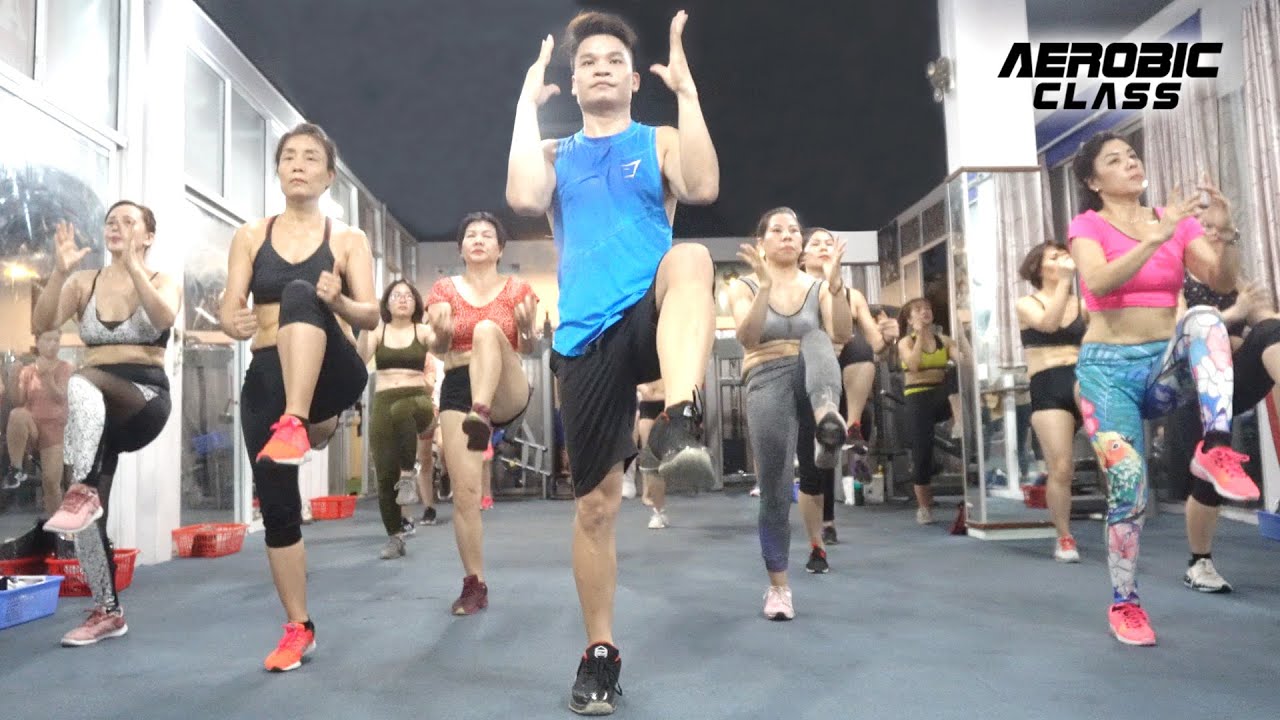 Полная потеря веса тела | СЖИГАЙТЕ 600 калорий за 45 минут | Aerobic Class