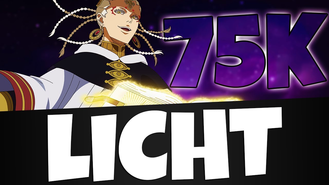 LICHT 75K EST BROKEN !! LA TEAM VERTE EST INCROYABLE ! - BLACK CLOVER MOBILE