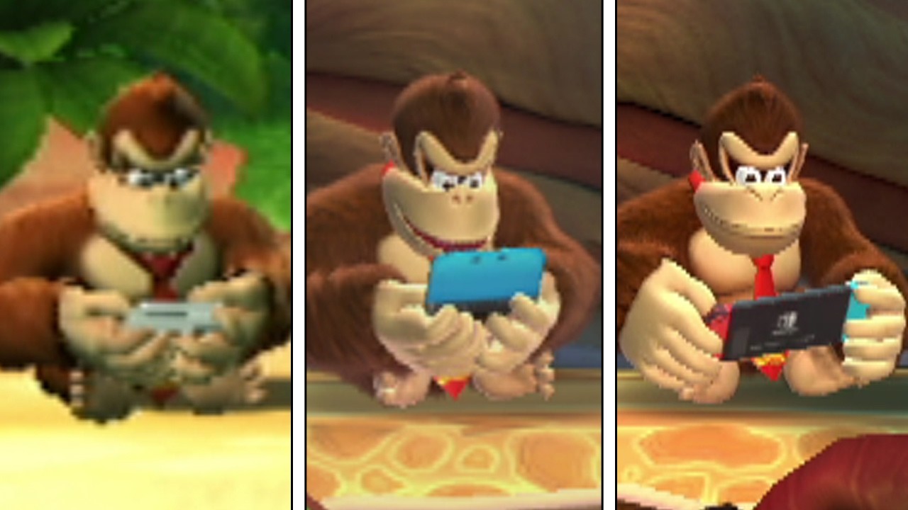 Evolution Of Idle Animations In Donkey Kong Series (1994-2025)