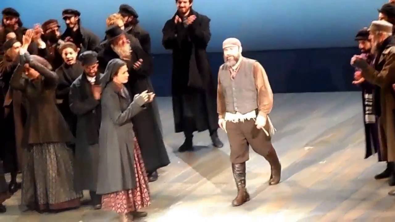 Curtain Call in Fiddler On The Roof with Danny Burstein and Jessica Hecht 07.16.16
