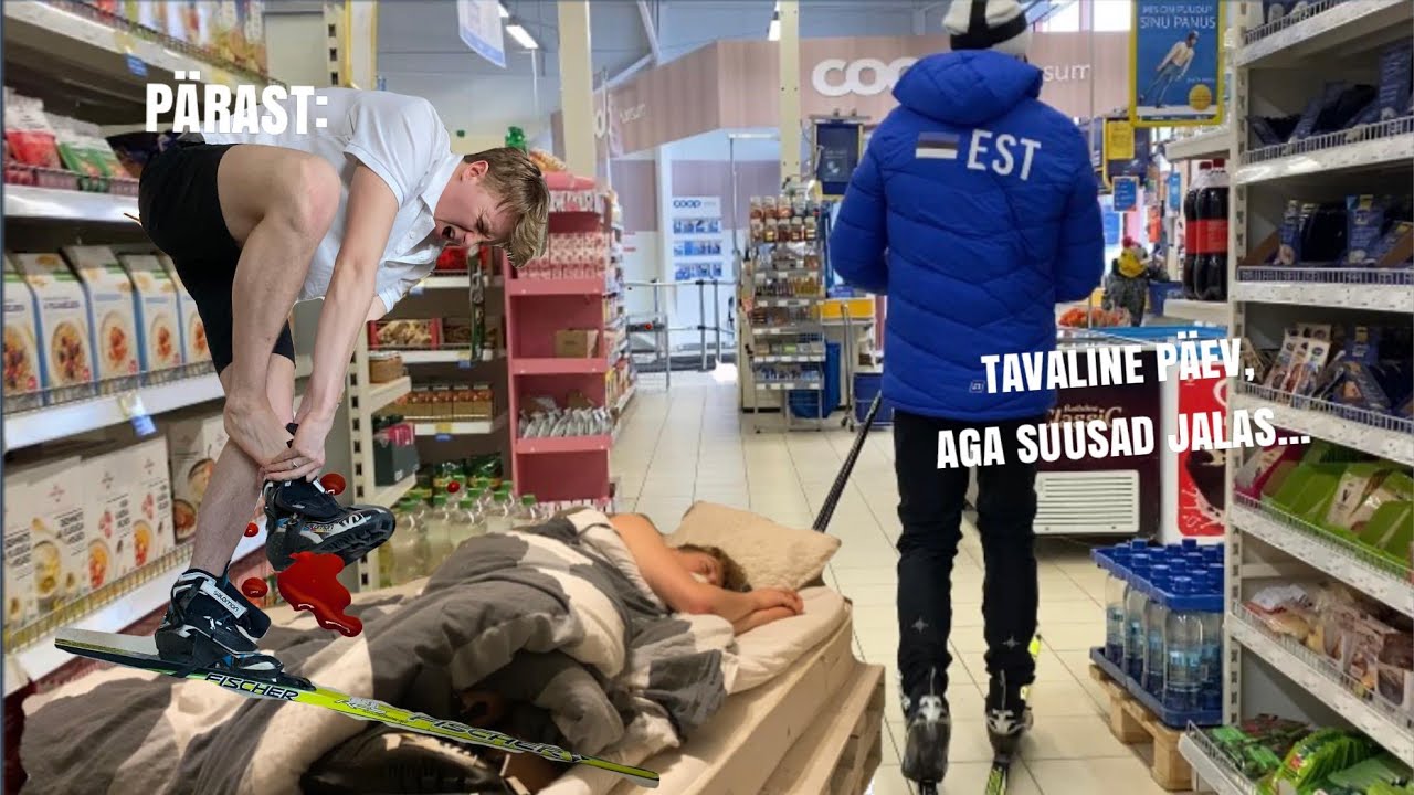 TERVE PÄEV SUUSAD JALAS !?!