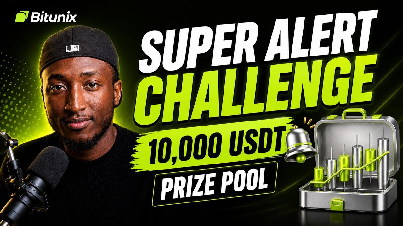 Bitunix Super Alert Challenge Explained 🔔 | 10,000 USDT Prize Pool & How to Participate