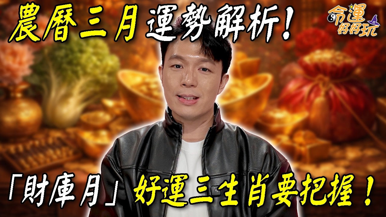 農曆三月運勢解析！立夏啟動火旺之氣！「財庫月」好運三生肖要把握！｜【大預言天團】每週精選