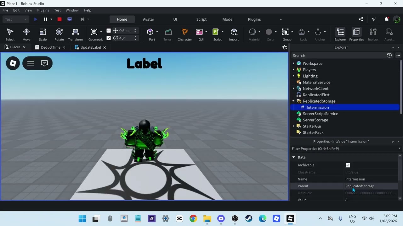 Как создать систему перерывов в Roblox Studio!