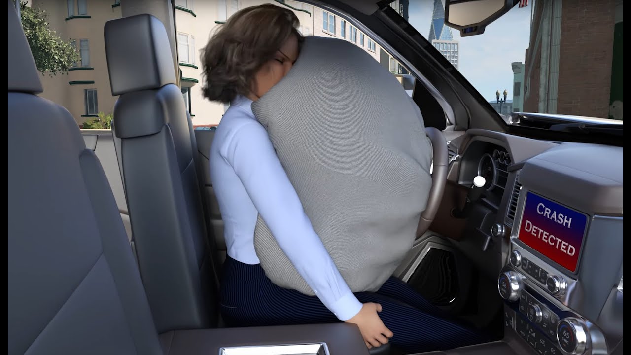 Police Chase Airbag Inflation Animation 2