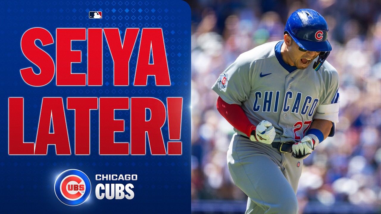 Seiya Suzuki hits a GRAND SLAM for the Cubs! 🐻 (10th homer of the year!) | MLB Highlights