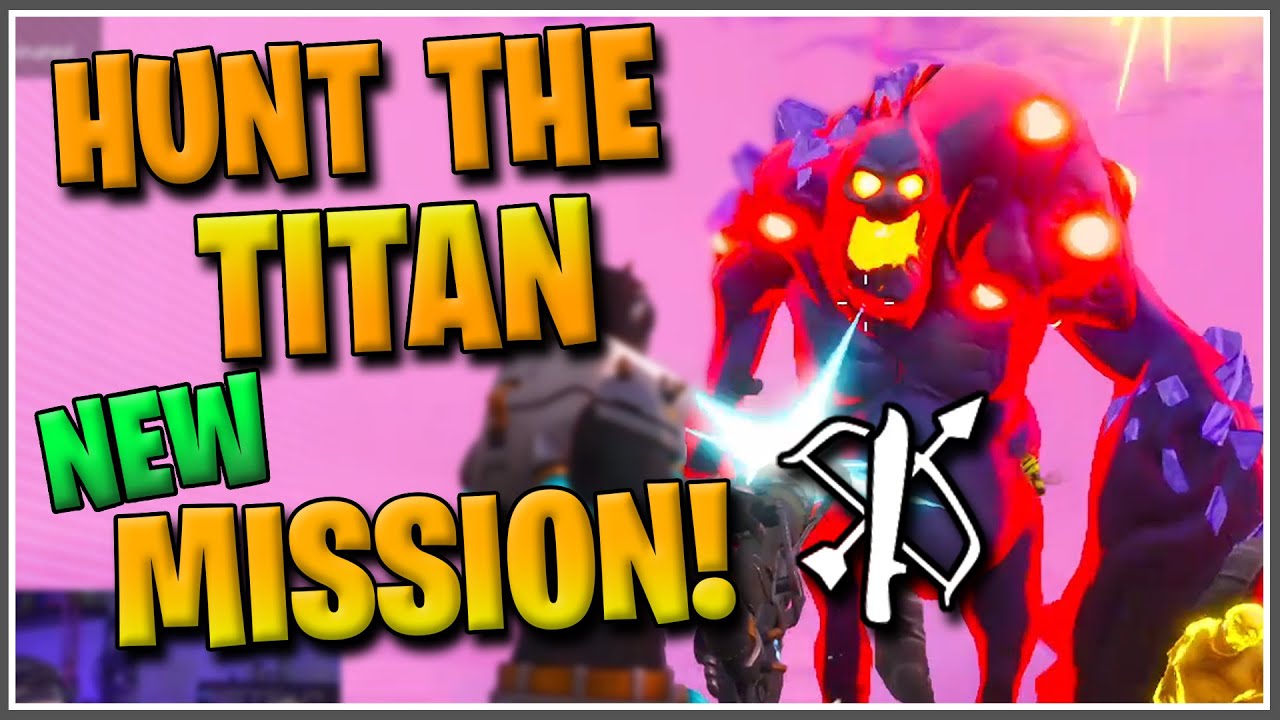 PLAYING THE NEW HUNT THE TITAN MISSION!!