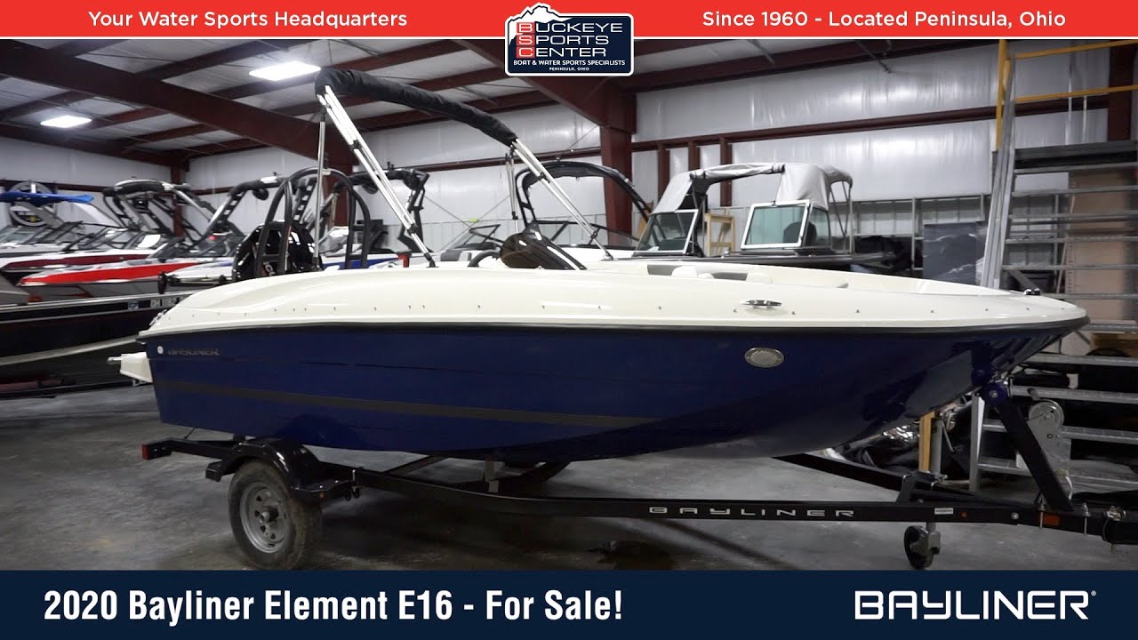 2020 Bayliner Element E16 Walkthrough