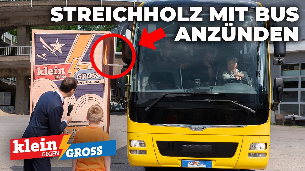 J&ouml;rg Pilawa vs. Julan (9): Streichh&ouml;lzer mit dem Bus anz&uuml;nden! | Klein gegen Gro&szlig;
