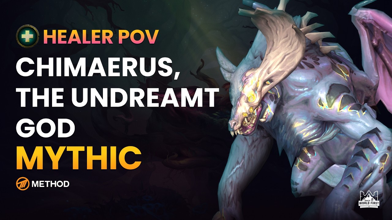 Химерус, мифический целитель, взгляд из Сновидческого разлома | WoW Midnight
