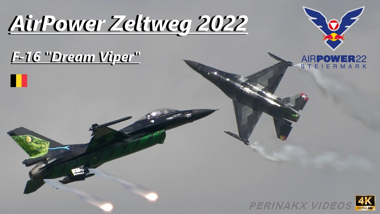 F-16 "Dream Viper" ▲ Belgian Air Force 🇧🇪 ▲ AirPower Zeltweg 2022