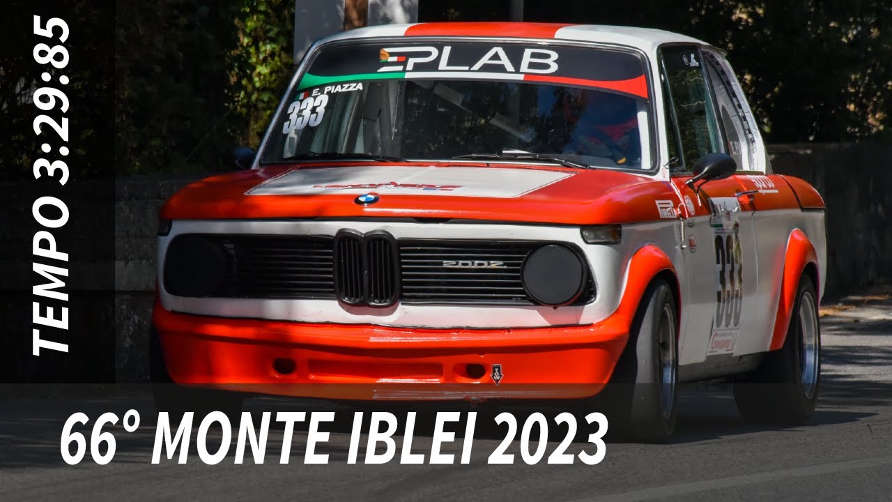 PIAZZA EDOARDO PSG 66° MONTE IBLEI 2023 | Bmw 2022 Tii | | Tempo Gara 2  3:29:85
