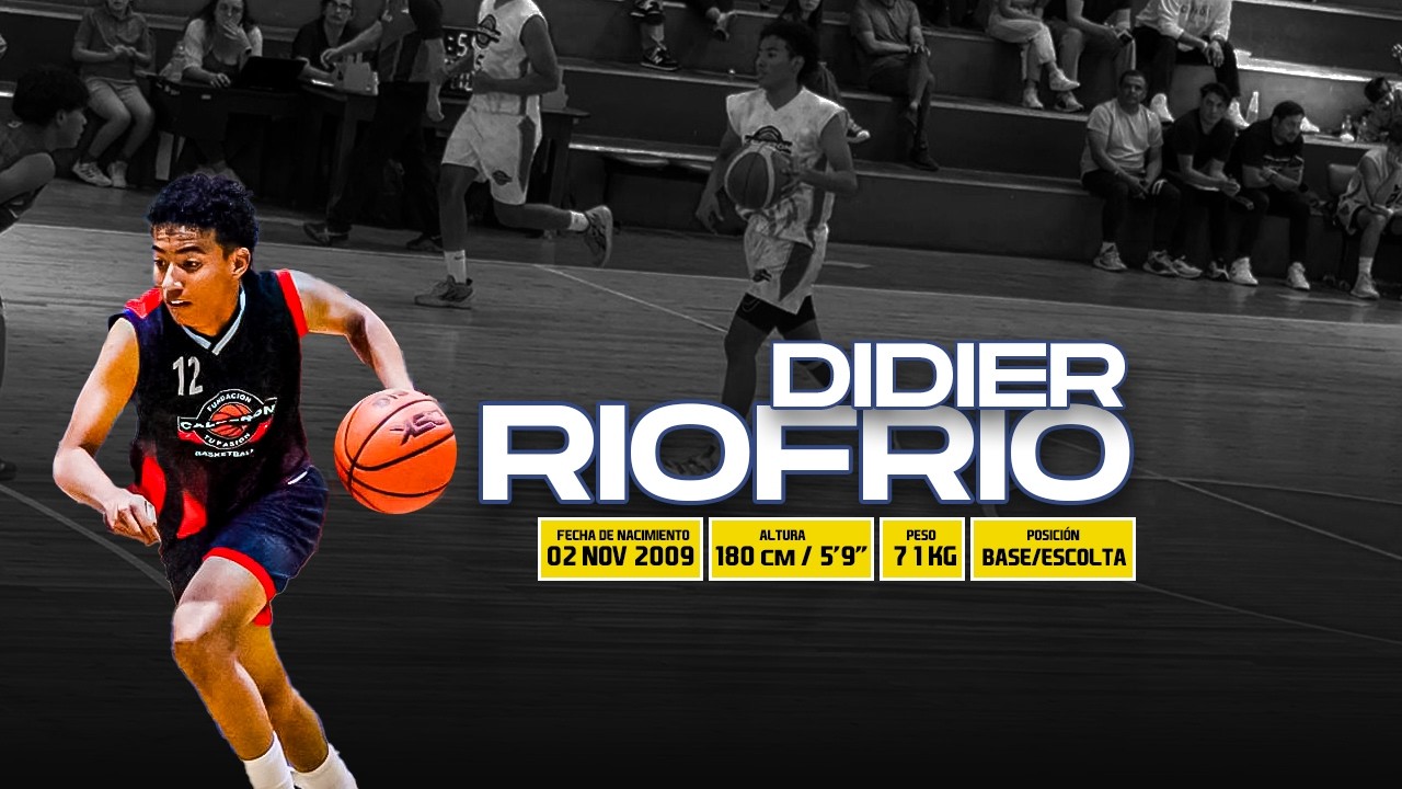 Highlights | Didier Riofrio | Jugador de Basketball | Basket Ecuador