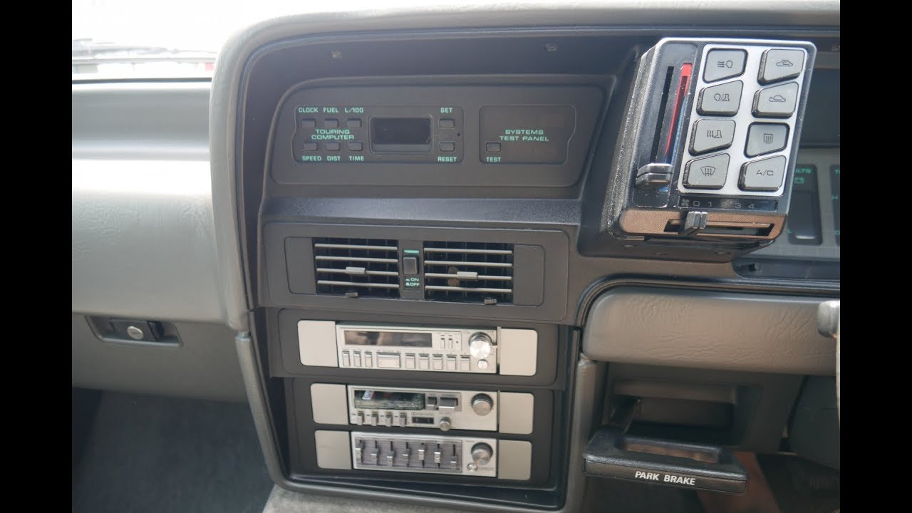 1987 FORD FE LTD | Radio, Binnacle Buttons & Electric Seat