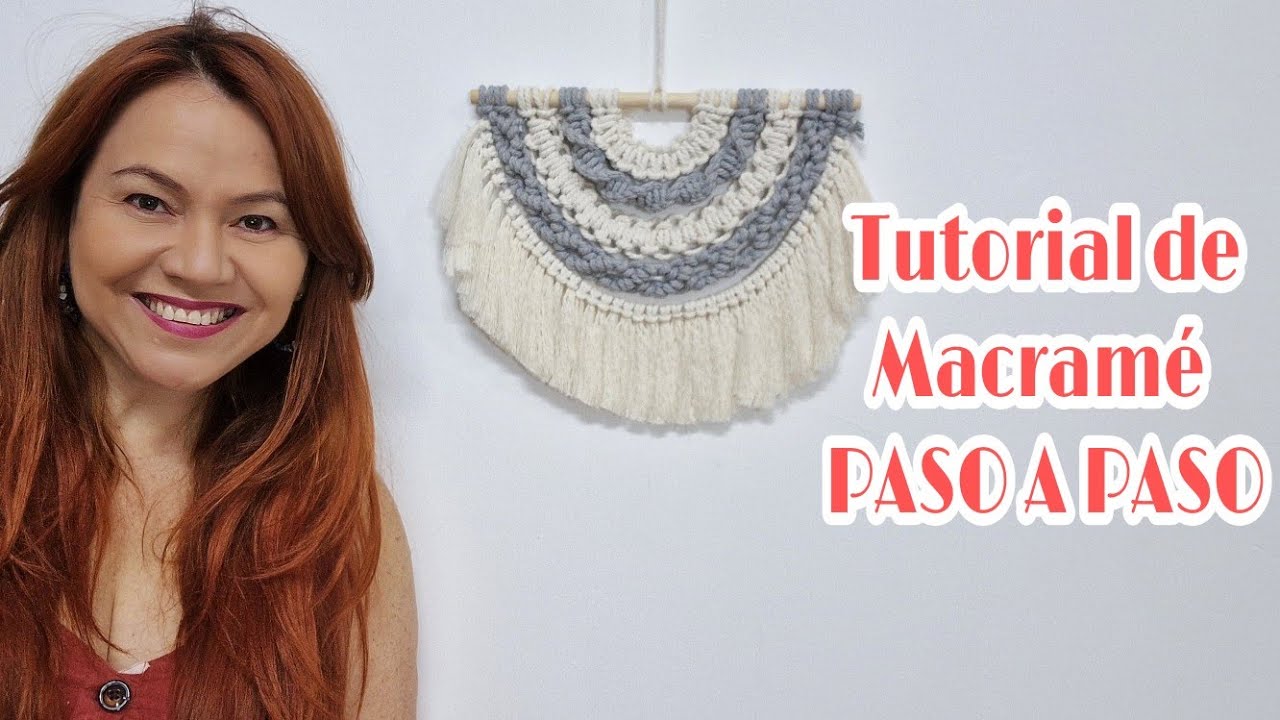 Arcoiris De Macramé