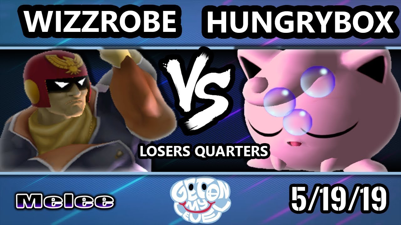 GOML 2019 SSBM - Liquid | Hungrybox (JigglyPuff) Vs. Wizzrobe (Falcon) Smash Melee Tournament LQ