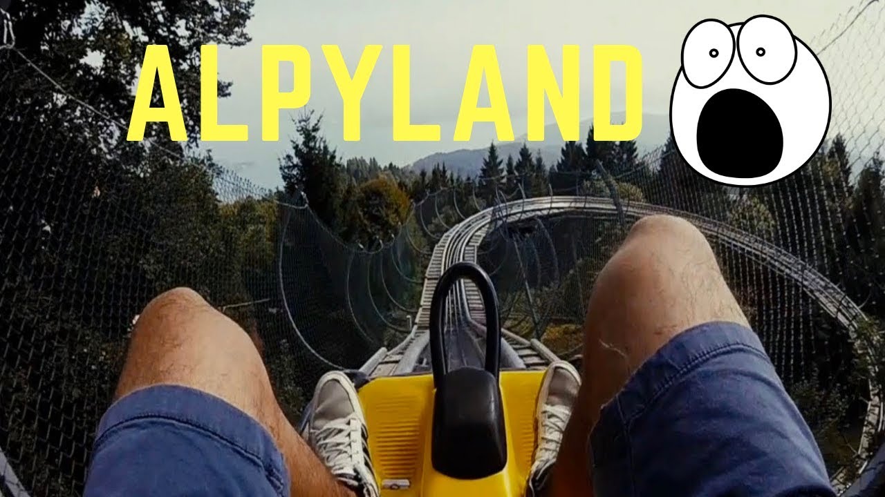 ALPYLAND - DISCESA DA PAURA CON IL BOB  (MOTTARONE)