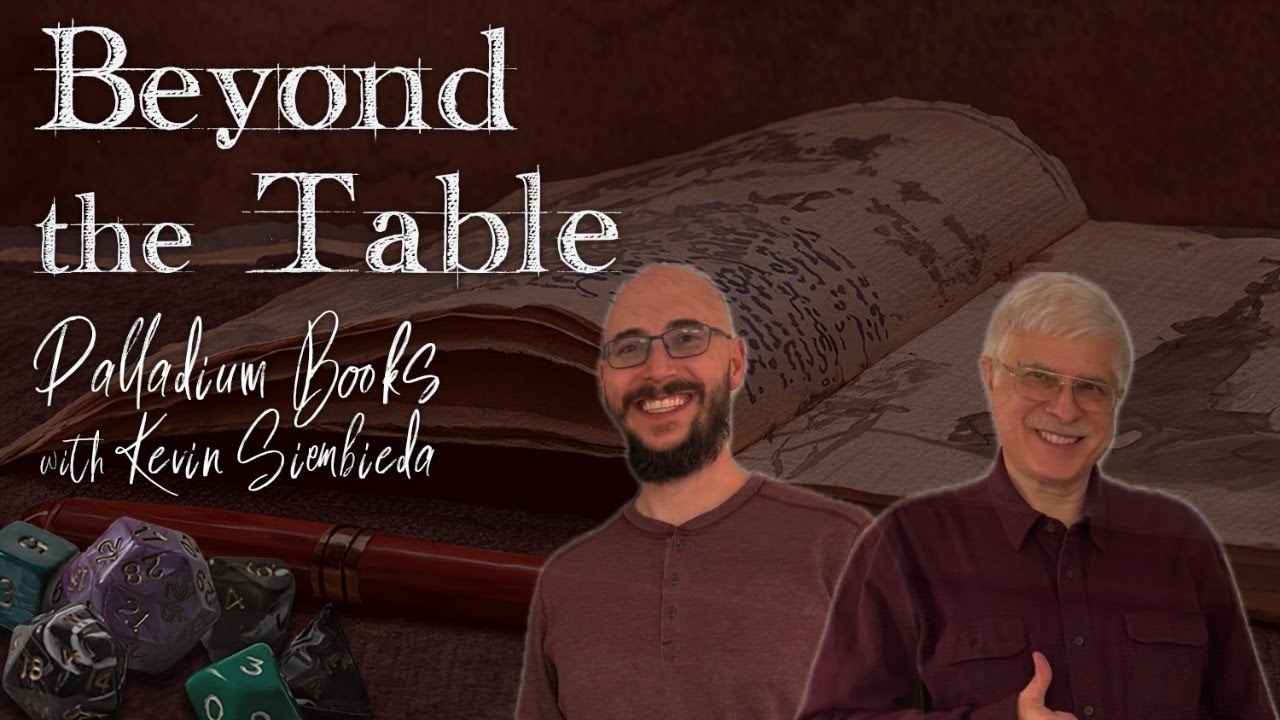 За столом: издательство Palladium Books совместно с Кевином Сиембиедой