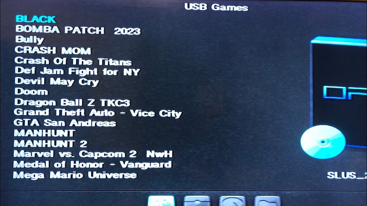 Ps2 opl dando tela preta em todos os jogos ? Resolvido