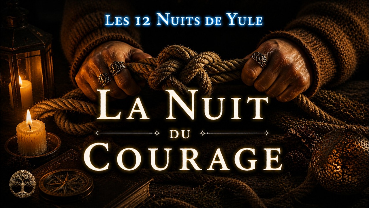 La Nuit du Courage – Yule | Conte hypnotique de traversée et de renaissance