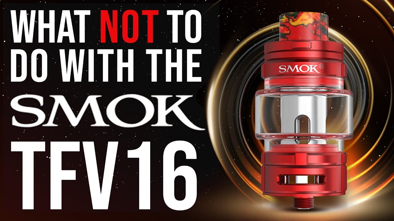 Что НЕ Делать с Баком SMOK TFV16