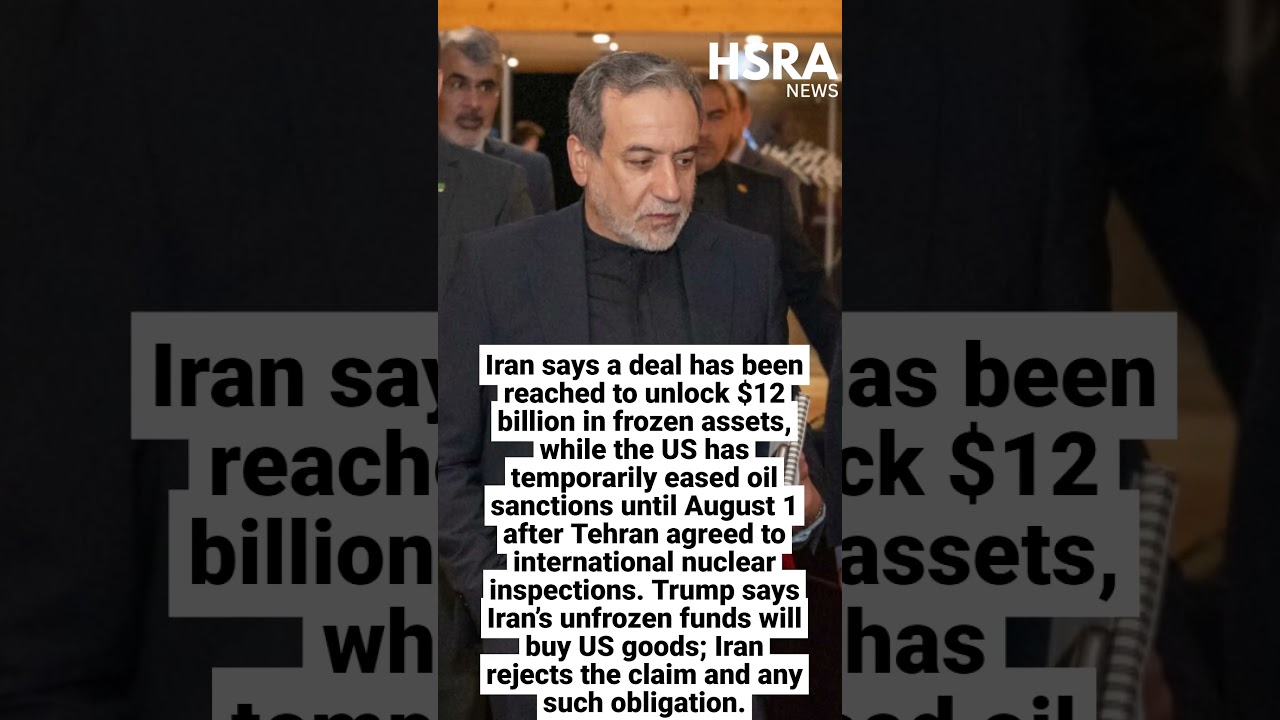 Trump Says Iran Must Buy US Goods With Released Funds | Iran Rejects Claim #shorts #breakingnews