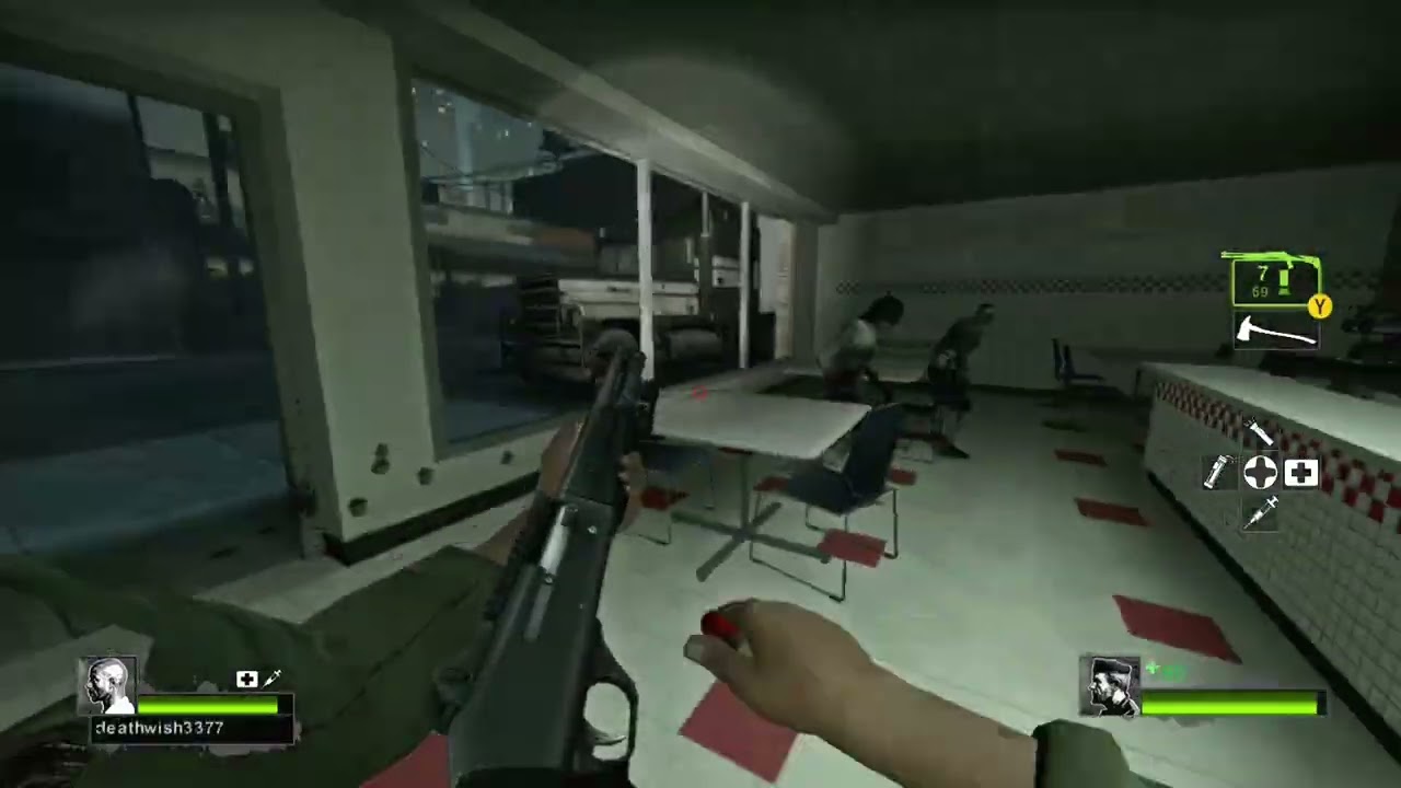 Left 4 Dead 2 NO MERCY EXPERTO 2 PLAYERS XBOX 360 CON MODS
