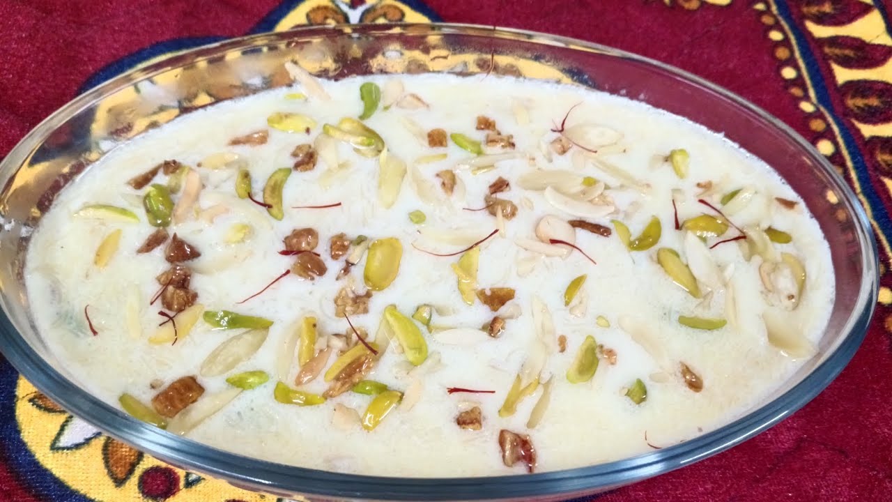 Eid Special Sheer Khurma Recipe 