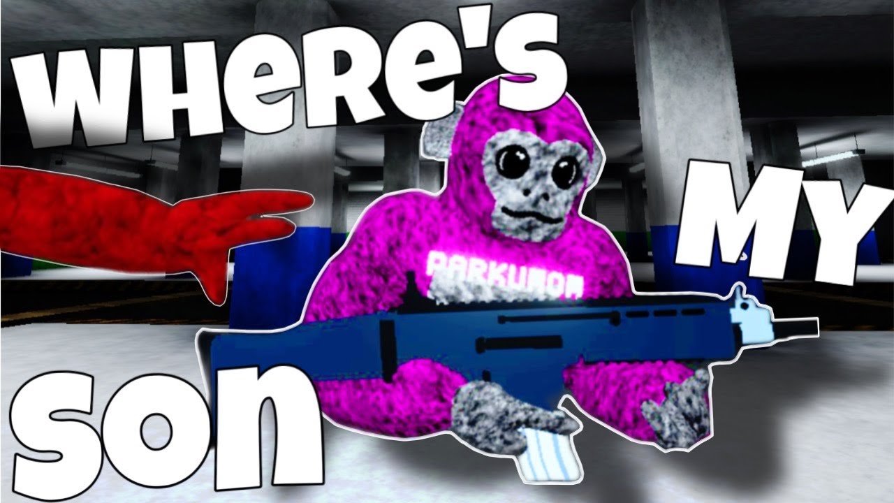 MOM играет в обновление Scary Baboon