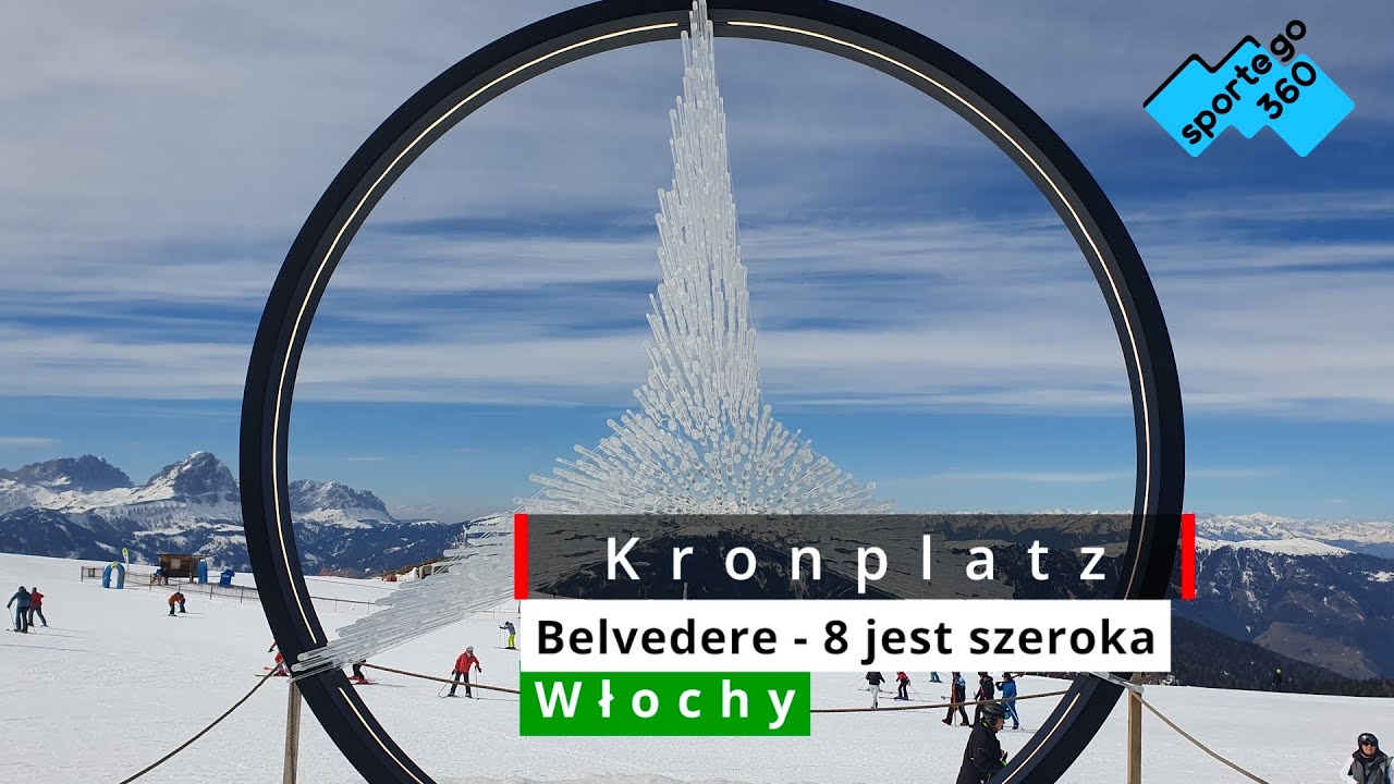 181 Kronplatz - Belvedere - trasa 8 jest szeroka