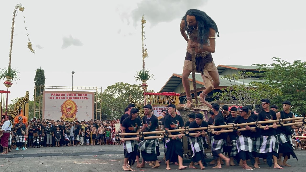 Parade Ogoh Ogoh Se-Desa Singakerta 2026‼️Penampilan Dari Banjar Kengetan Singakerta Ubud