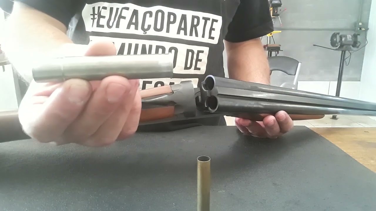 Espingarda Boito A680 cal.28 com redu&ccedil;&atilde;o p/ cal.36 dica!