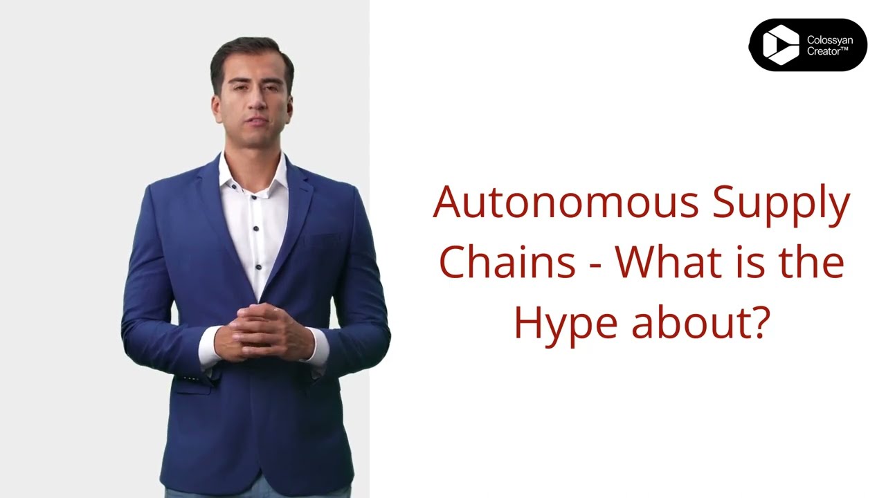 Autonomous Supply Chains ( Part 1 )