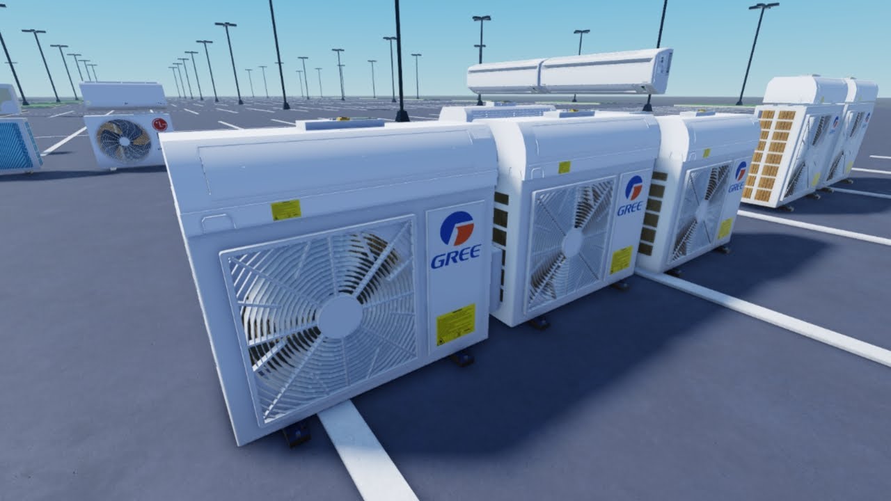 Roblox Air Conditioner and Bigass Fan