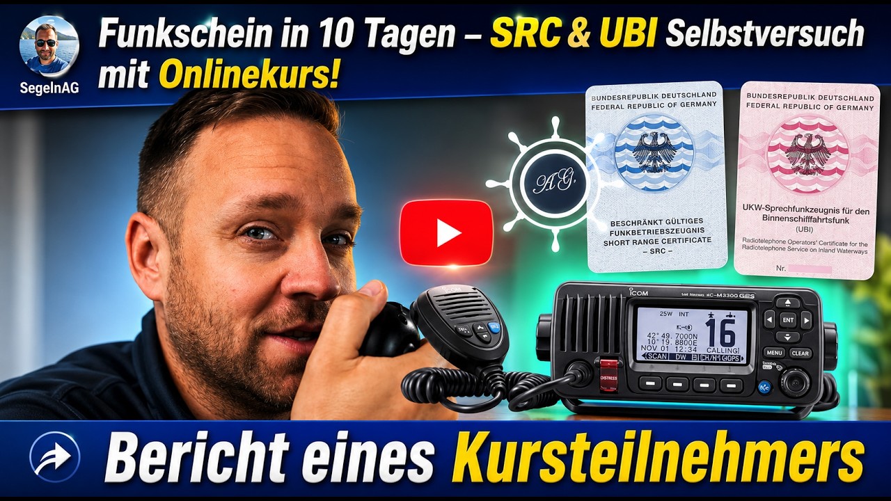 Funkschein in 10 Tagen – SRC & UBI Selbstversuch mit Onlinekurs