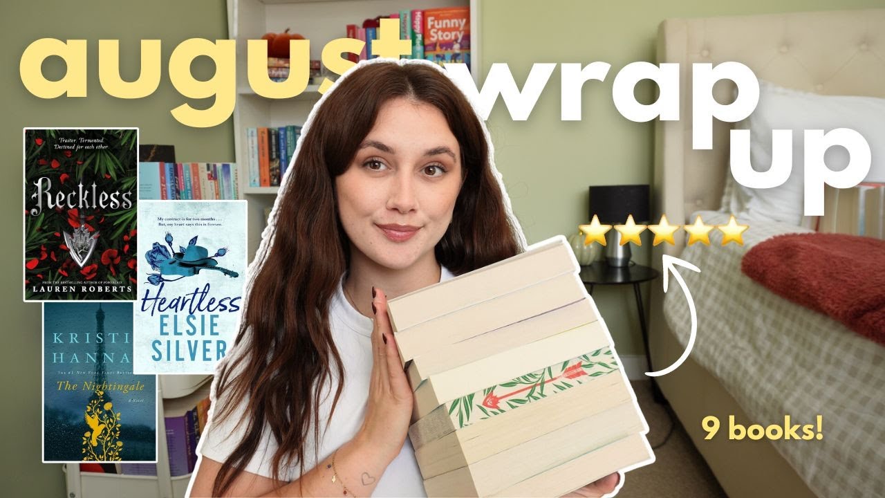 my august reading wrap up 🌻📚 (5-stars, disappointments + re-reads)