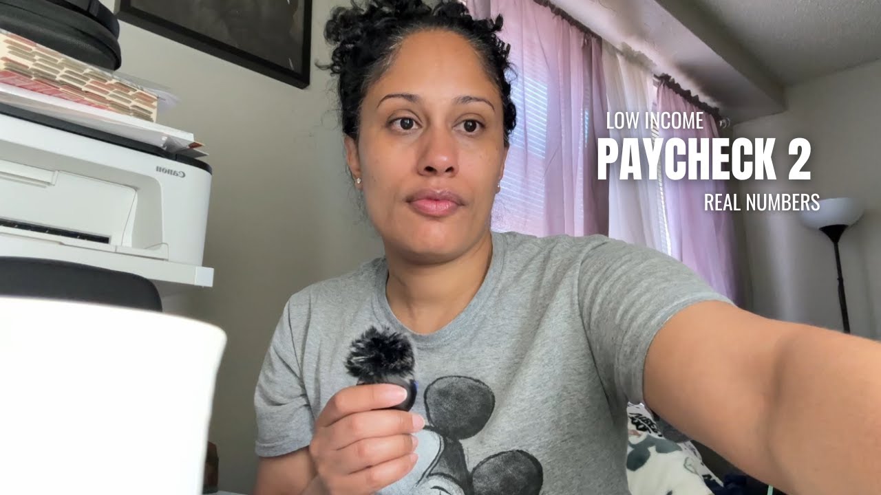 $973.61 low income, how i budget my paycheck