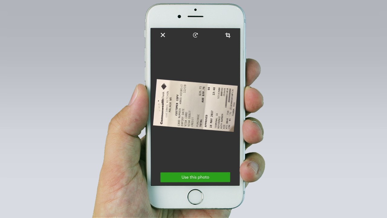 How to Snap & Store Receipts w/ The QuickBooks Self-Employed App on Your Mobile | AUS