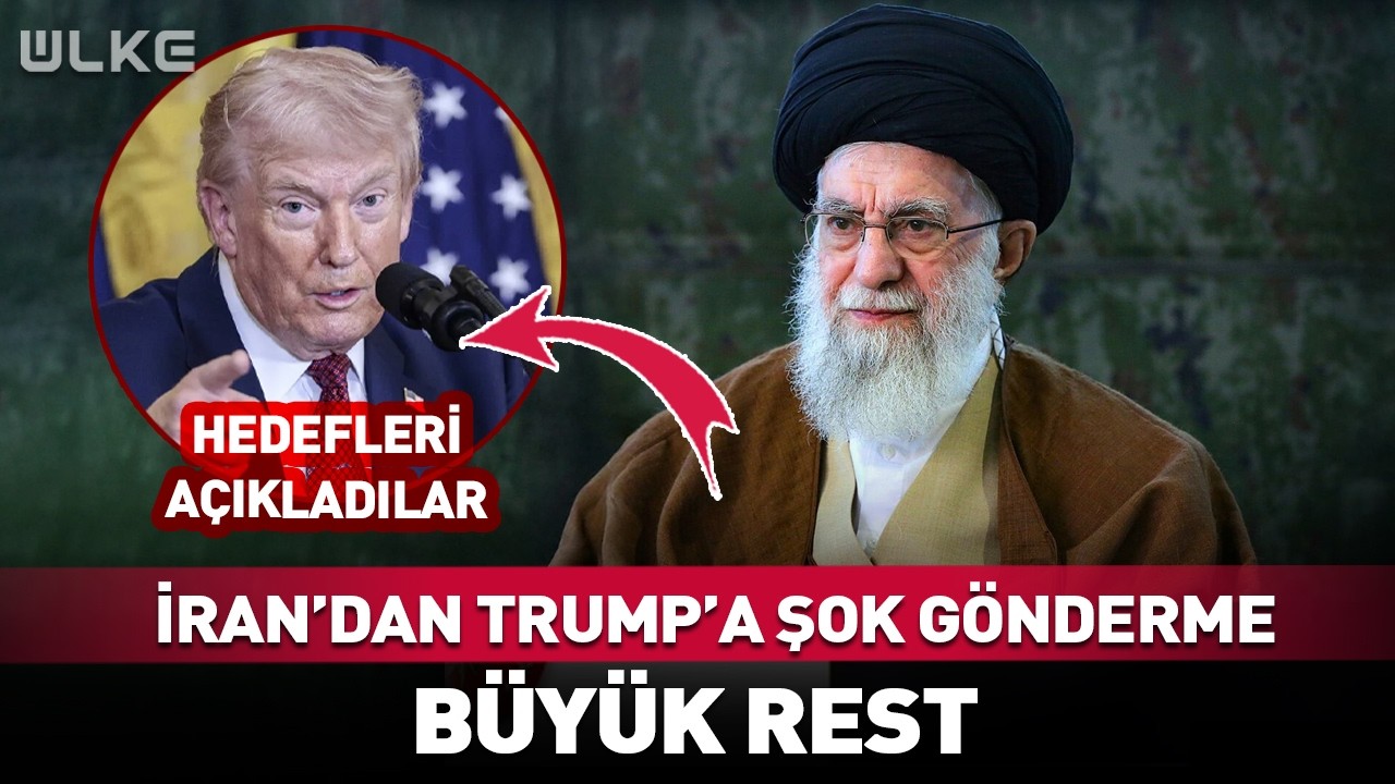 İran'dan Trump'a Şok Gönderme! Büyük Rest... #Sondakika
