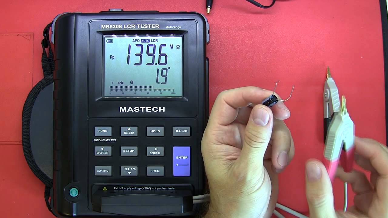 Review: Mastech MS5308 LCR Tester