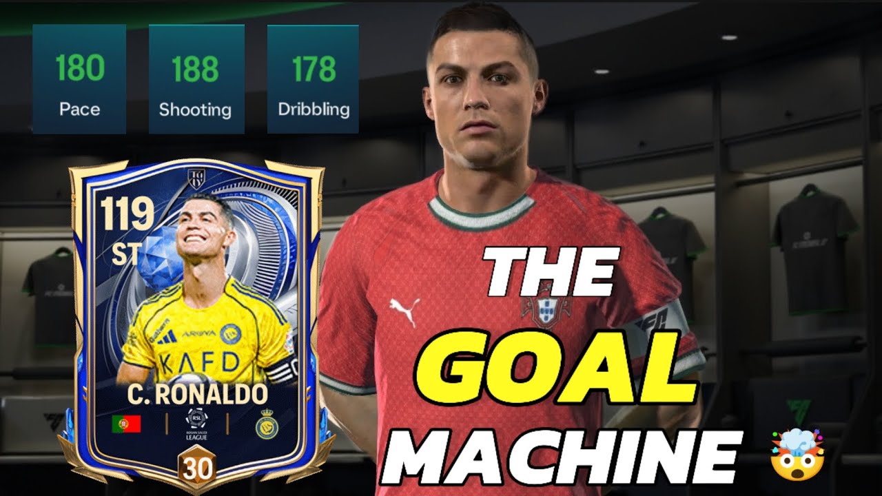 114 RONALDO Review 💥- Too Accurate 🤯 || TOTY 26 FC Mobile Player 