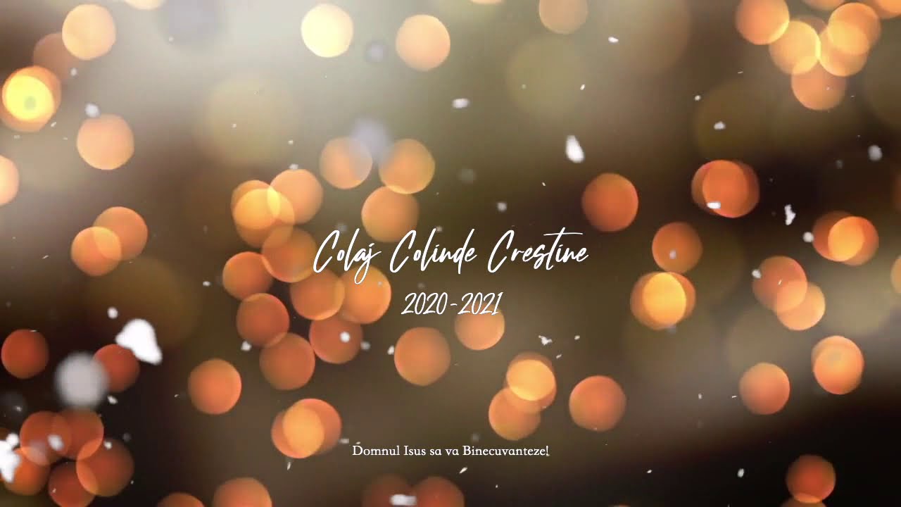 Colaj Colinde Crestine 2020 - 2021