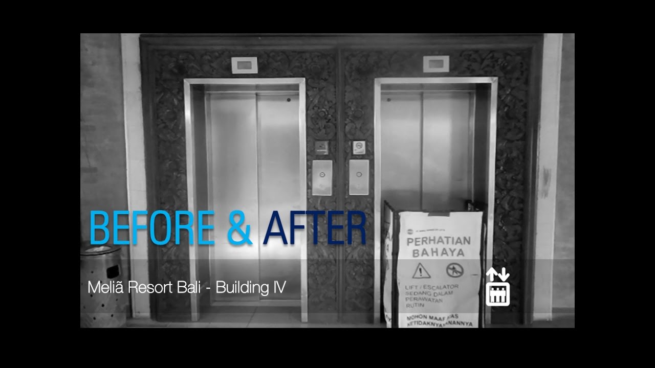 Before & After - Elevators at Paradisus Bali (Building IV)